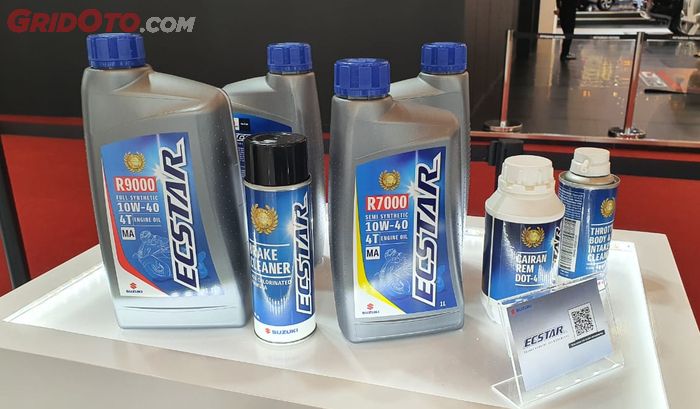 Pelumas dan chemical Ecstar untuk motor