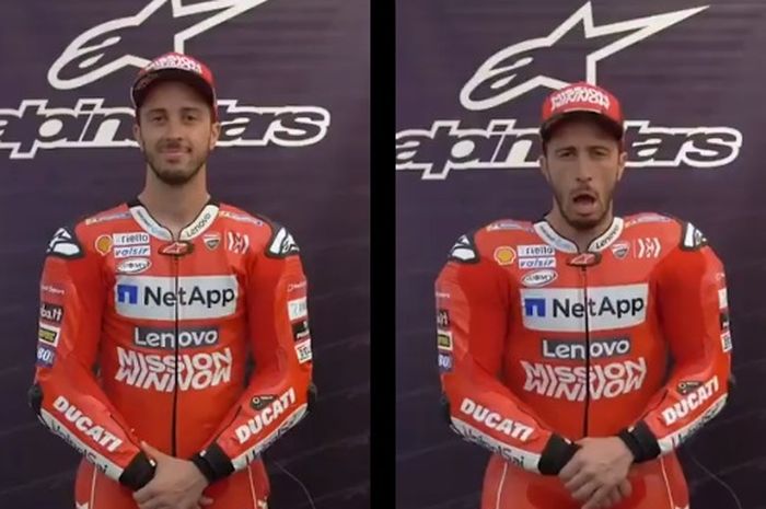 Wearpack pembalap MotoGP termasuk Andrea Dovizioso dilangkapi airbag