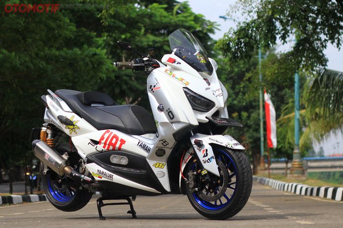 Yamaha XMAX Tanam Mesin 335 cc, Pelek Setara Harga Yamaha Mio M3