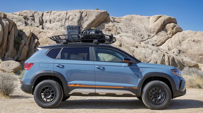 Tongkrongan gagah VW Taos Basecamp Concept 