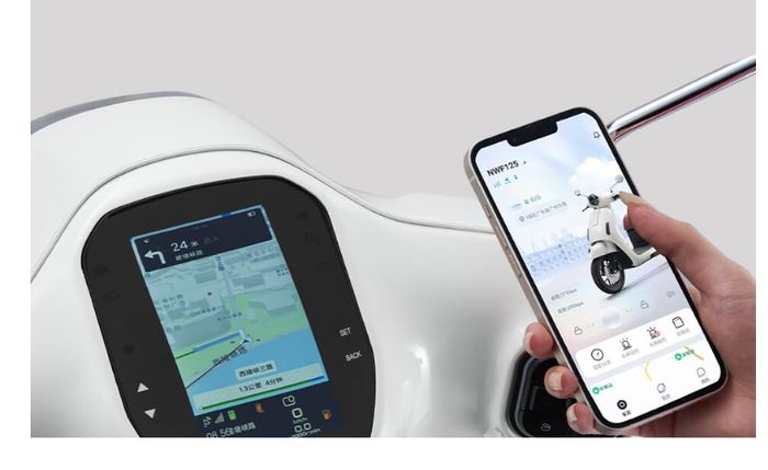 Panel instrumennya pakai layar TFT