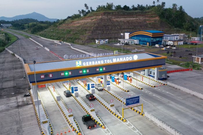Jalan Tol pertama di Sulawesi Utara ini, bakal menerapkan sistem transaksi tertutup