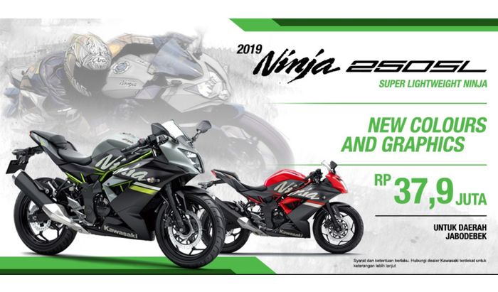 Kawasaki Ninja 250SL dijual seharga motor 150 cc