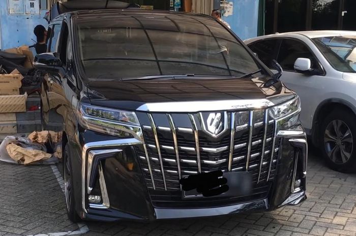 Toyota Alphard upgrade body kit model facelift 2020 CBU di Automania
