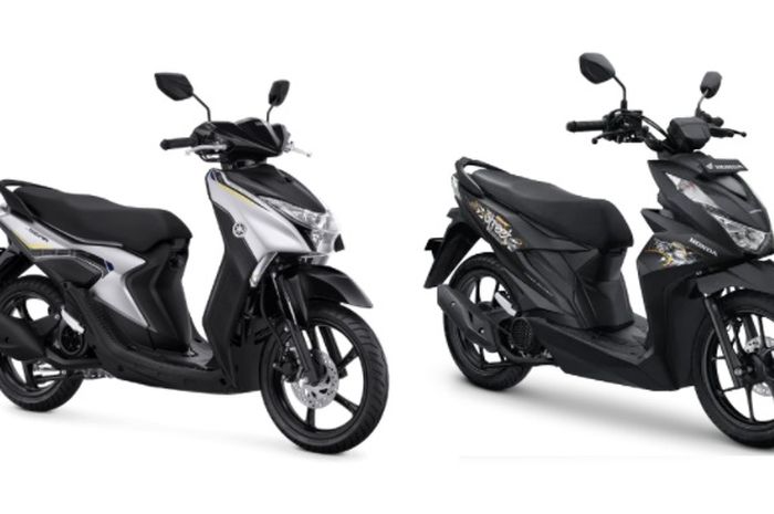 Yamaha Gear 125 dan Honda All New BeAT Street adalah dua dari belasan motor seharga di bawah Rp 20 juta
