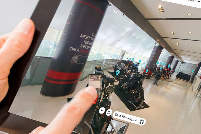 Virtual Showroom dari Honda Boon Siew Singapura