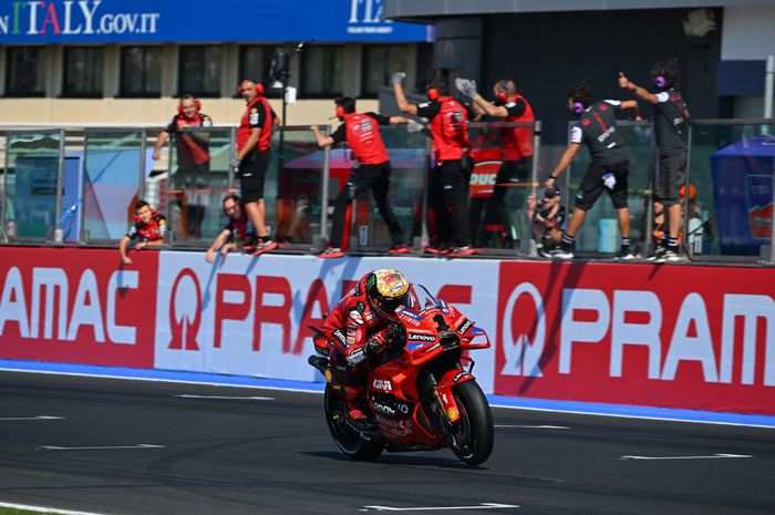 Pecco Bagnaia menang sprint MotoGP Emilia Romagna 2024