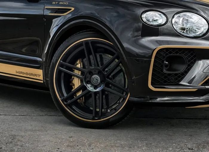 Modifikasi Bentley Bentayga ditopang pelek Concave One ukuran 22 inci