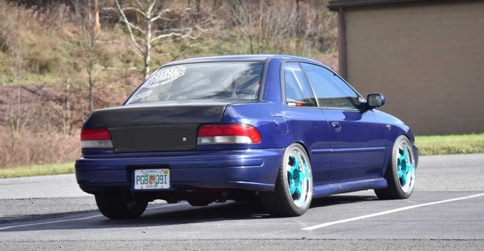 Subaru Impreza dengan biaya modifikasi Rp 2 milyar 