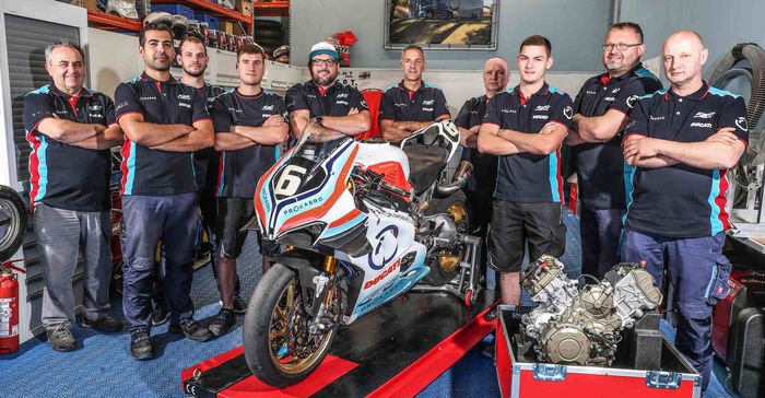 Team ERC Endurace asal Jerman mengandalkan Ducati Panigale V4 R di balapan ketahanan 2019-2020