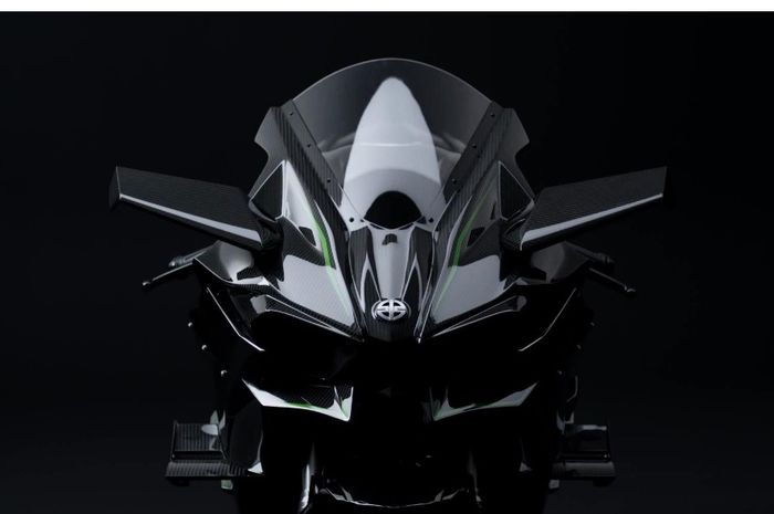 Emblem di Kawasaki Ninja H2R