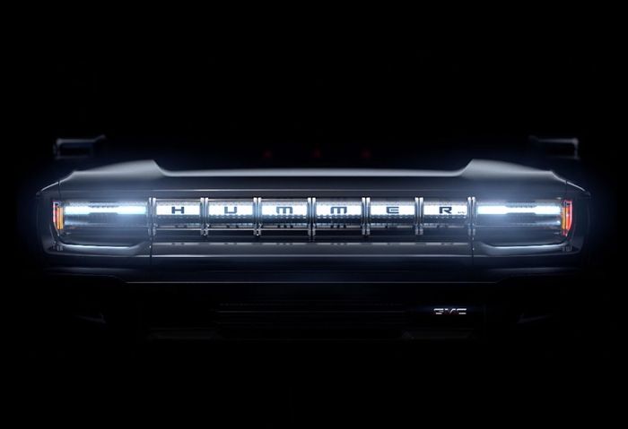 Teaser dari Hummer bermesin listrik