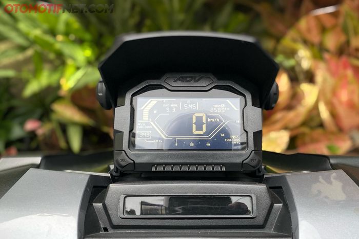 Ilustrasi speedometer digital