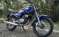 Tapak Kaki Makin Garang Yamaha RX-King Pasang Pelek Baru dan Ban Balap