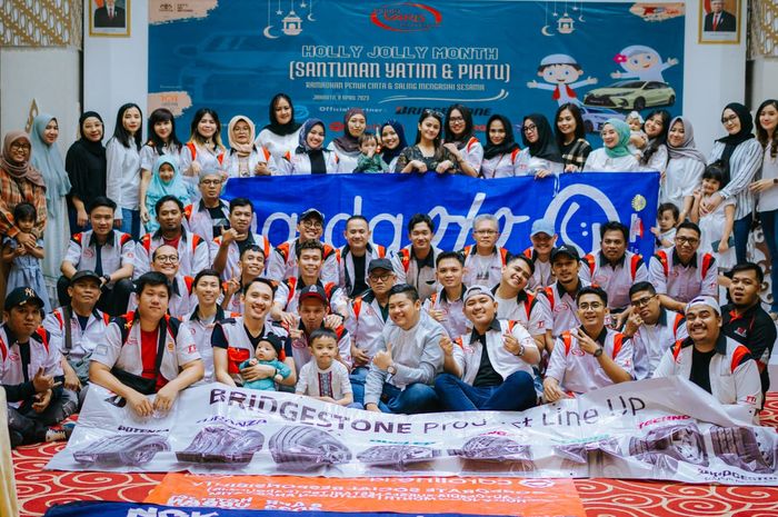 Toyota Yaris Club Indonesia gelar acara bukber 2023 bersama sejumlah anak Yatim dan Piatu 