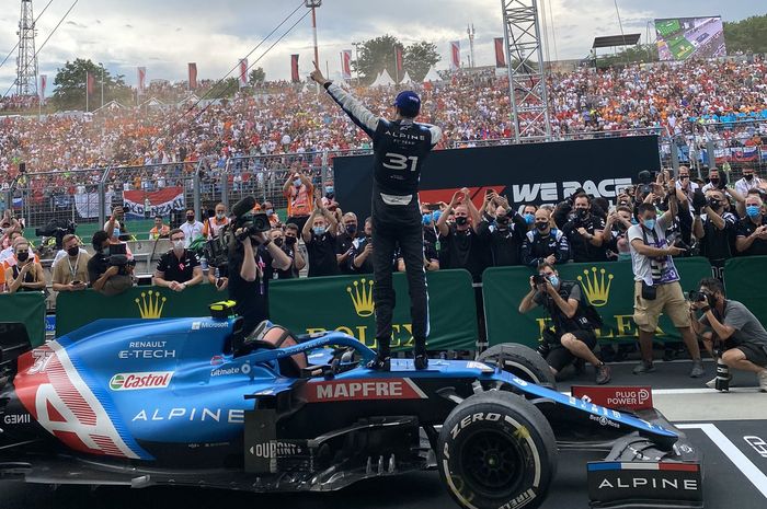 Esteban Ocon menang F1 Hongaria 2021