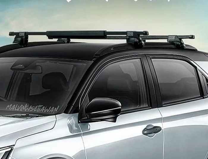 Digital modifikasi Honda WR-V dipasangi crossbar di atap