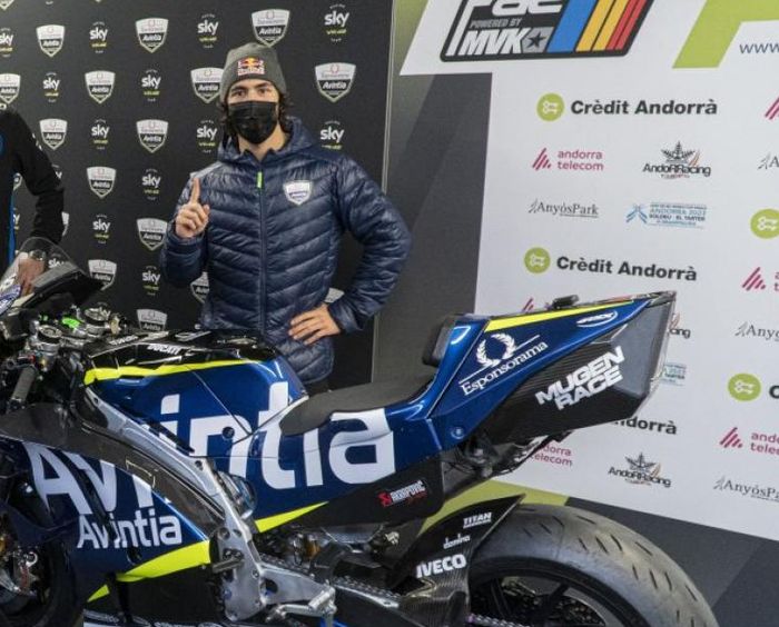 Gara-gara hal ini, pembalap debutan Enea Bastianini terancam anben di shakedown test MotoGP 2021 di Qatar