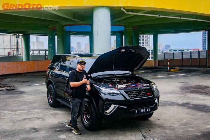 Stanley dan mobilnya Fortuner VRZ 600 Nm