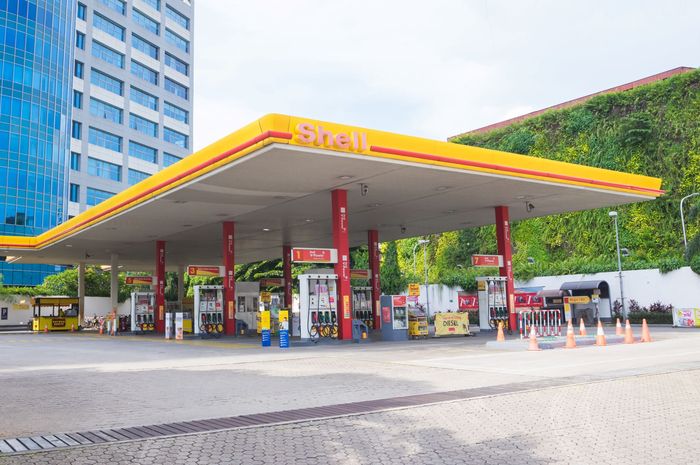 Ilustrasi SPBU Shell