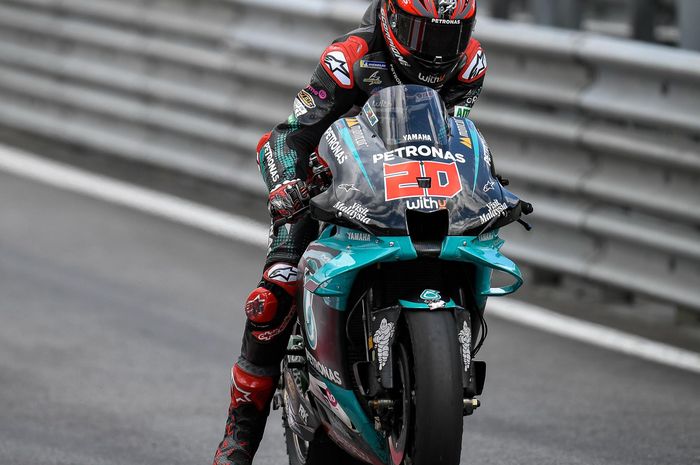 Bercaka dari hasil di seri sebelumnya, Fabio Quartararo mengaku enggak ingin memasang target muluk-muluk di balapan MotoGP Stiria 2020