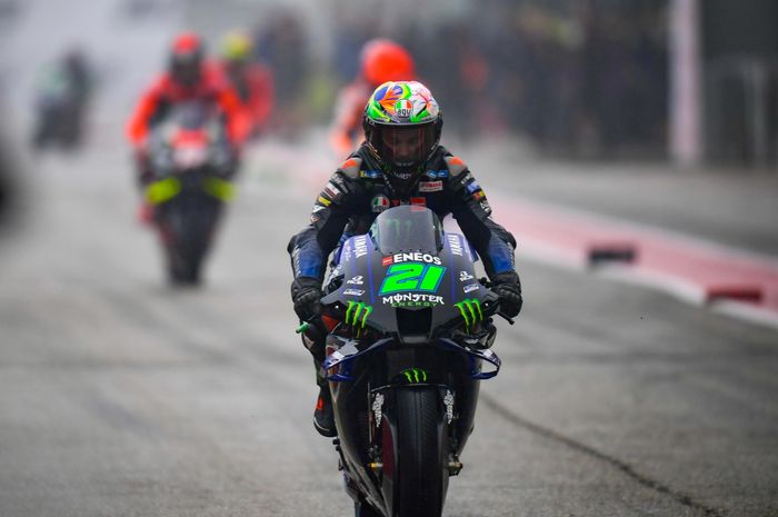 Franco Morbidelli mengungkapkan perasaannya melihat rekan setimnya, Fabio Quartararo menjadi juara dunia MotoGP 2021