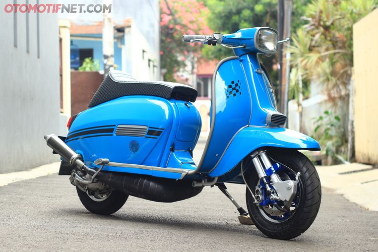 Caplok Mesin Rp 160juta Jeritan Lambretta Tua Lebih Gahar Dari Ninja Gridoto Com