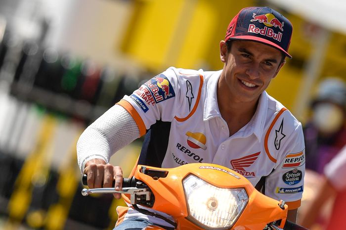 Marc Marquez pastikan akan balapan MotoGP Eropa awal pekan ini. 