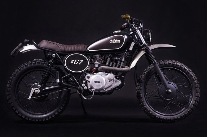 Yamaha SR250 custom scrambler dari Cafe Racer Dreams