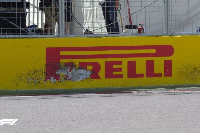 Wall of Champions di sirkuit Gilles Villeneuve pada hari pertama F1 Kanada 2019