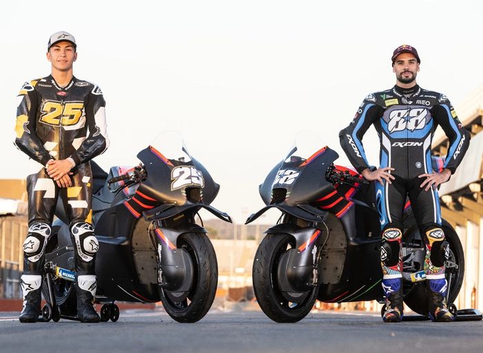 Begini penampilan Raul Fernandez dan Miguel Oliveira bakal memacu motor Aprilia di tes MotoGP Valencia 2022