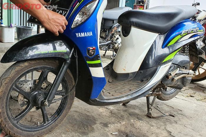 Sokbreker depan Yamaha Fino ngejedug, ini biang keladinya 