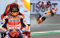 GWS! Crash Parah di Sirkuit Mandalika, Marc Marquez Langsung Pulang ke Barcelona