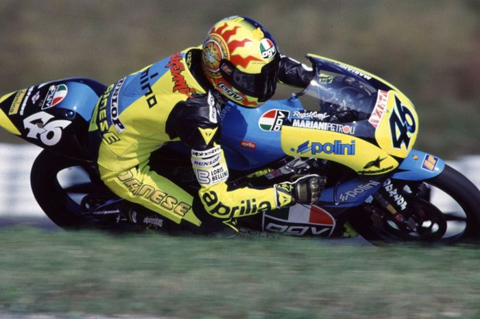 Sudah berkarier 25 tahun di ajang balap Grand Prix, Valentino Rossi kenang debut gemilangnya pada GP125 tahun 1996
