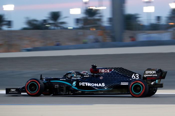 Hasil FP1 F1 Sakhir 2020: Jadi Pengganti Lewis Hamilton di tim Mercedes, George Russell Asapi Max Verstappen