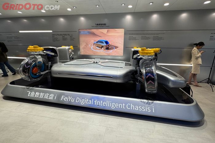 Sasis canggih Feiyu Digital-Intelligent Chassis I dipamerkan di Beijing Auto Show 2026