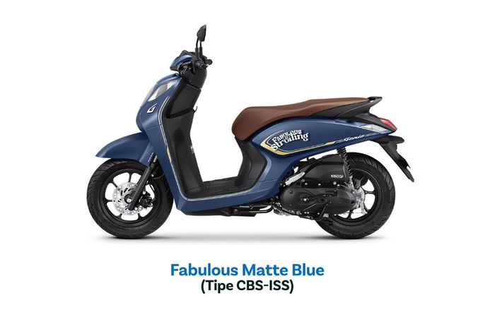 Honda New Genio Fabulous Matte Blue