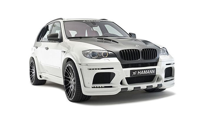Modifikasi BMW X5 pakai body kit Hamann