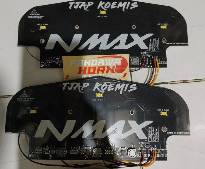 Paket upgrade headlamp LED Yamaha NMAX di Pendawa Horn