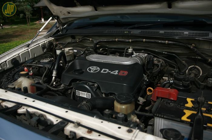Ilustrasi mesin diesel Toyota Fortuner