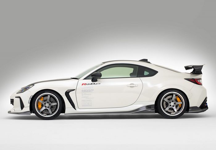 Modifikasi Subaru BRZ ditopang pelek Volk Racing TE37