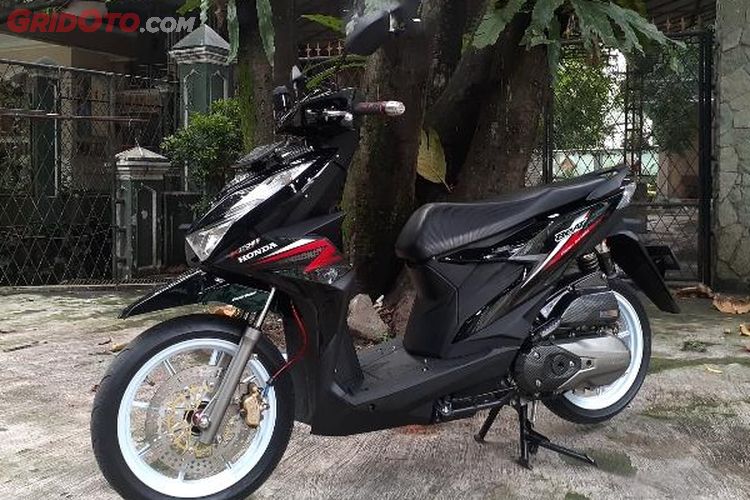 Modifikasi Honda BeAT Pakai Bodi dan Kaki-kaki Bergaya Racing - GridOto.com