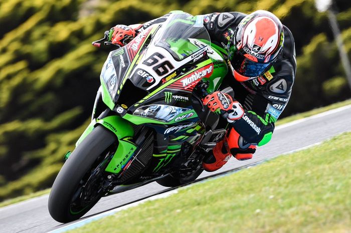 Tom Sykes bersama Kawasaki ZX-10R di SBK 2018