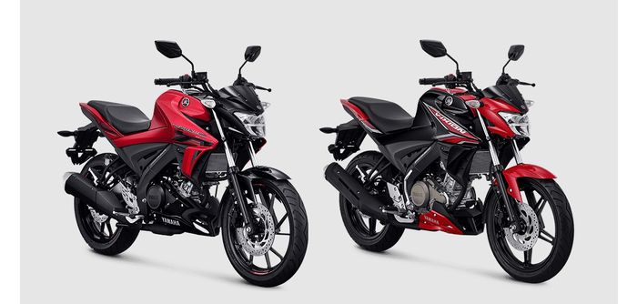 Yamaha Vixion R (kiri) dan Vixion (kanan)