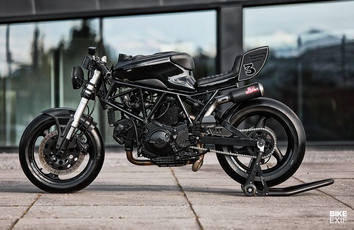 Ducati 900SS cafe racer bertampang sangar