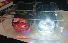 NINE Luximos Luncurkan Dua Lampu LED Projector Double Laser, Harga Spesial di IIMS 2026