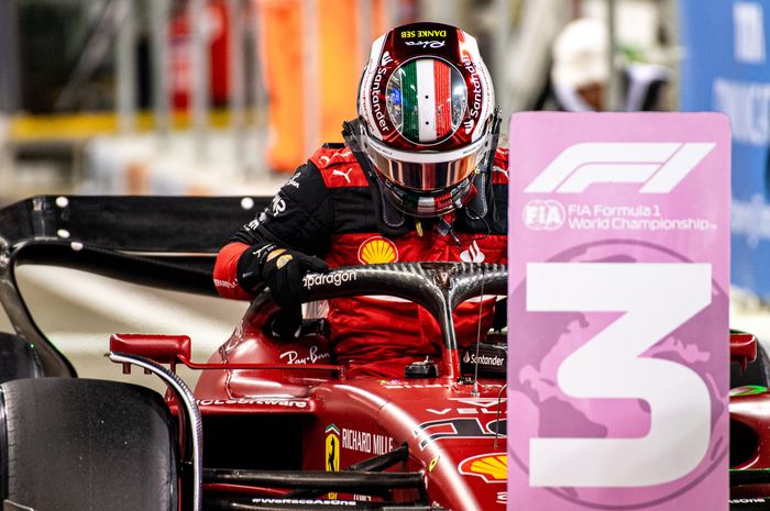 Menempati P3 kualifikasi F1 Abu Dhabi 2022, Charles Leclerc mengaku akan sulit menghadapi dua pembalap tim Red Bull yang start di depannya