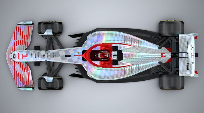 Perubahan desain aerodinamika paling tampak di mobil F1 2022 ini ada pada bagian sayap depan dan belakang