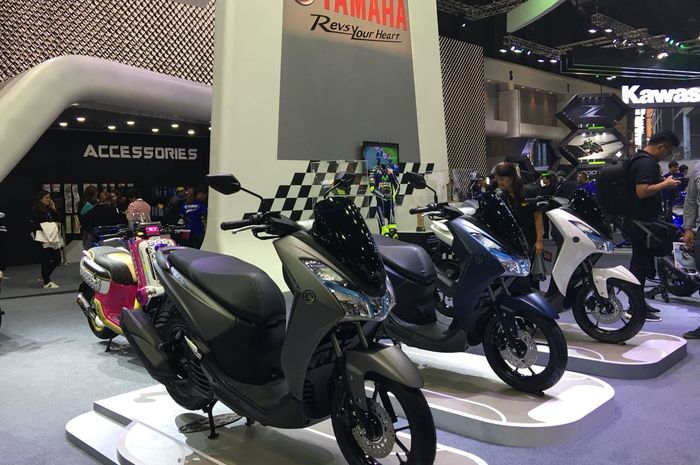 Launching Yamaha Lexi di Bangkok Motor Show 2018