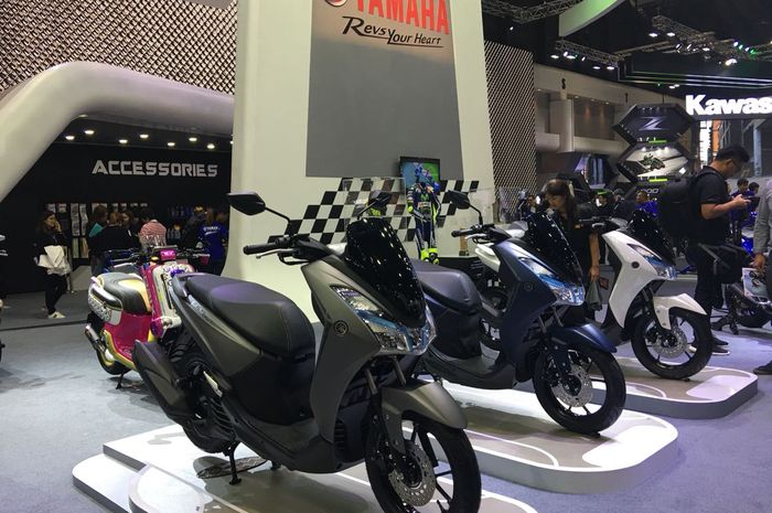 Launching Yamaha Lexi di Bangkok Motor Show 2018